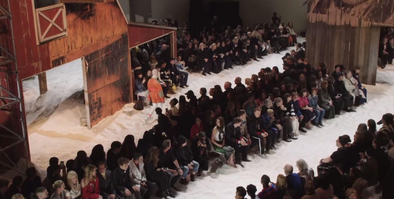 Calvin Klein AW18 Catwalk