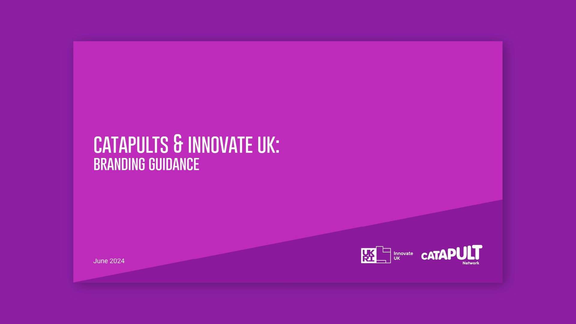 IUK Catapult branding