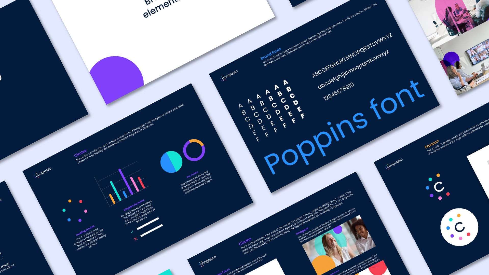 Congresso Collage of elements