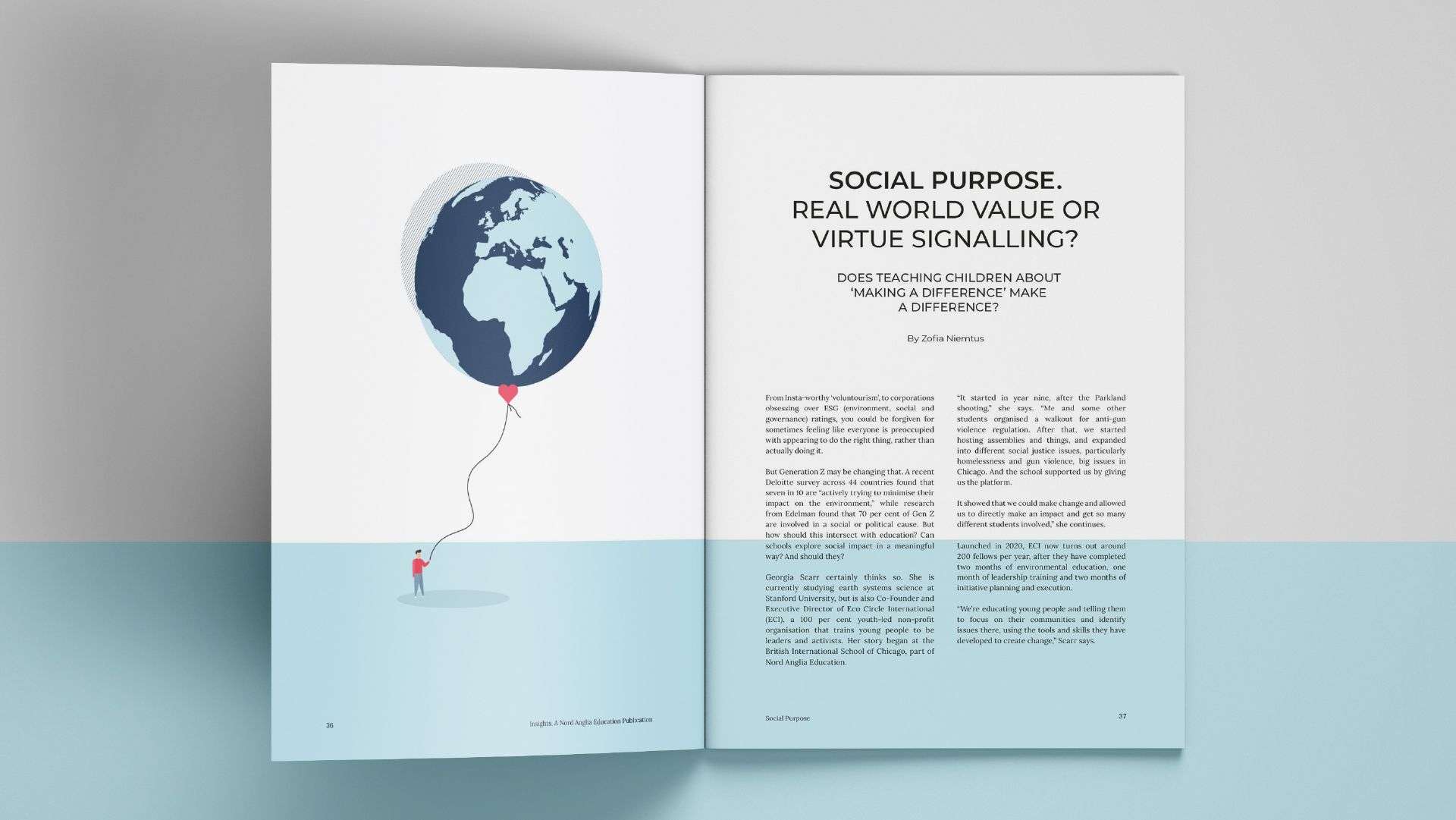 Nord Insights - page layout