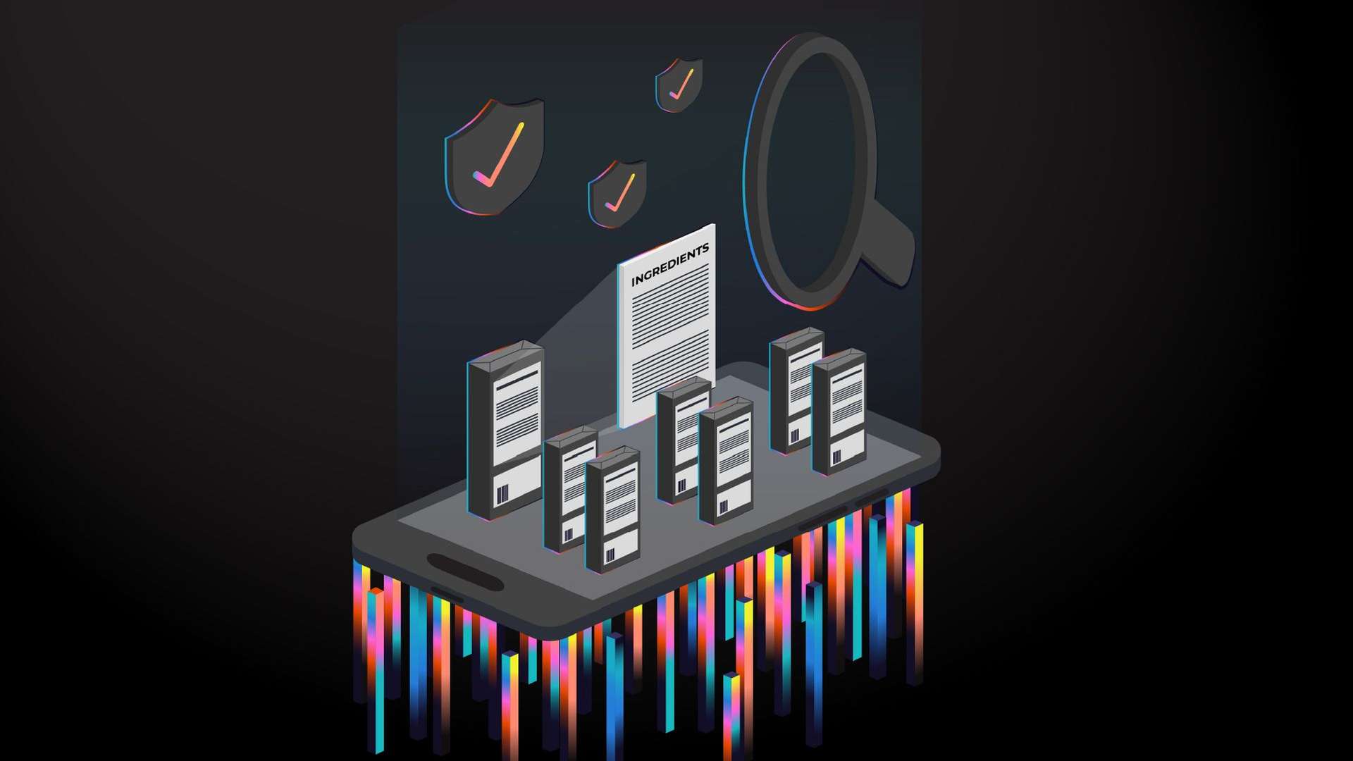 Barcode warehouse - infographic