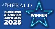 Stratford Herald Business & Tourism Awards 2025 Winner badge