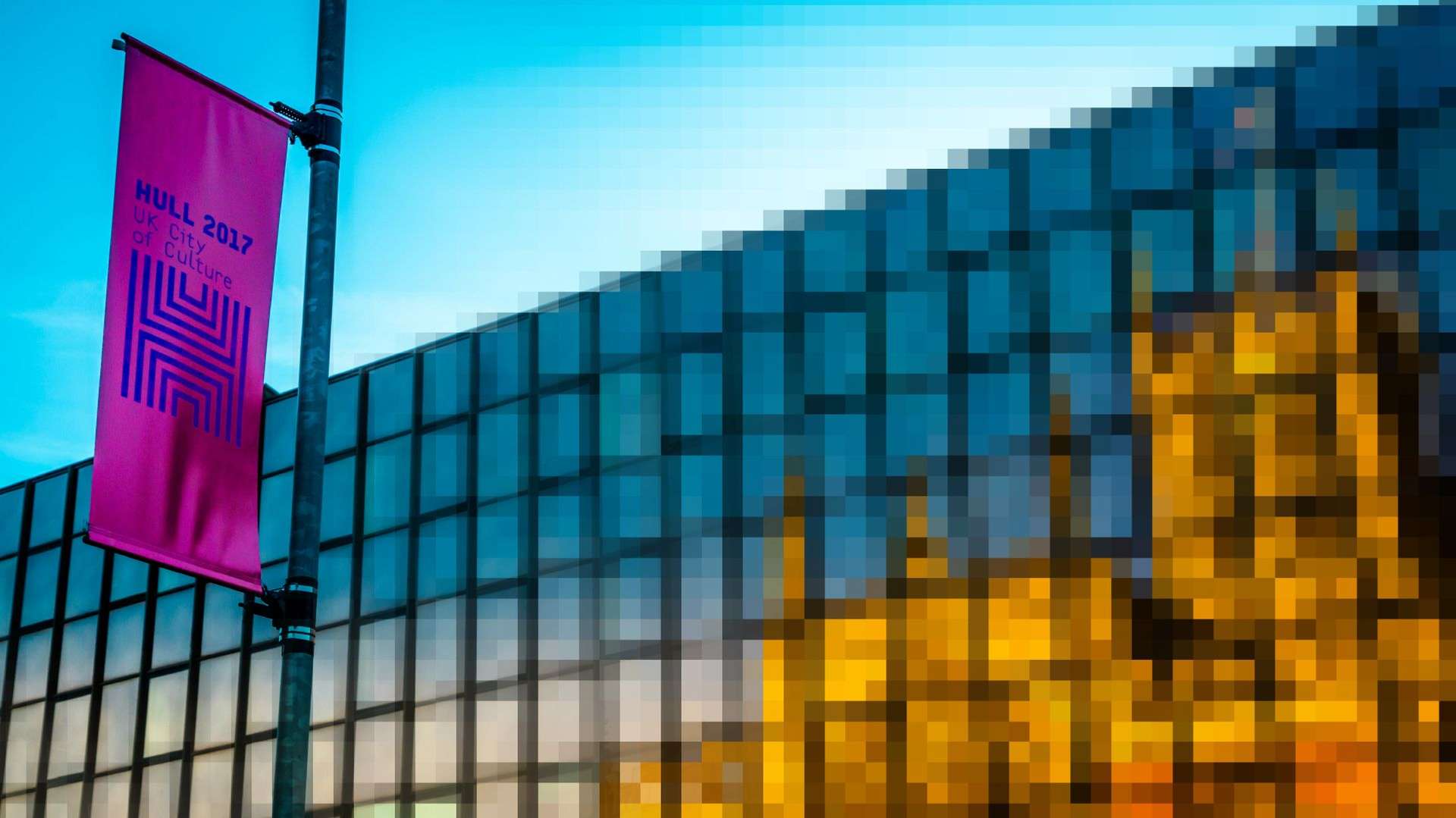 The National Archive - building flag