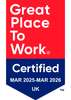 Great Place to Work Certified badge
