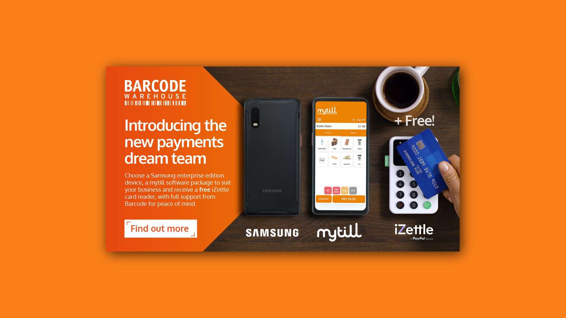 Barcode warehouse - flyer