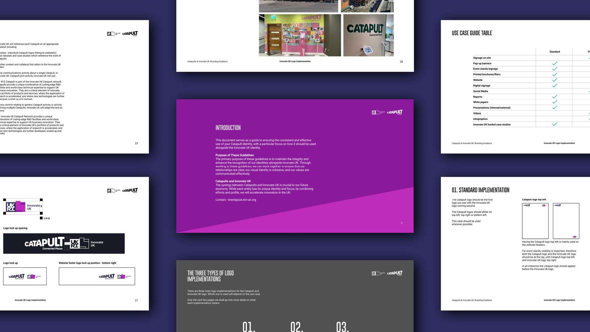 IUK Catapult branding