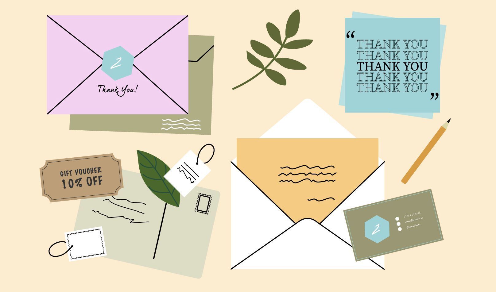 personalisation through coupons and notes in packaging