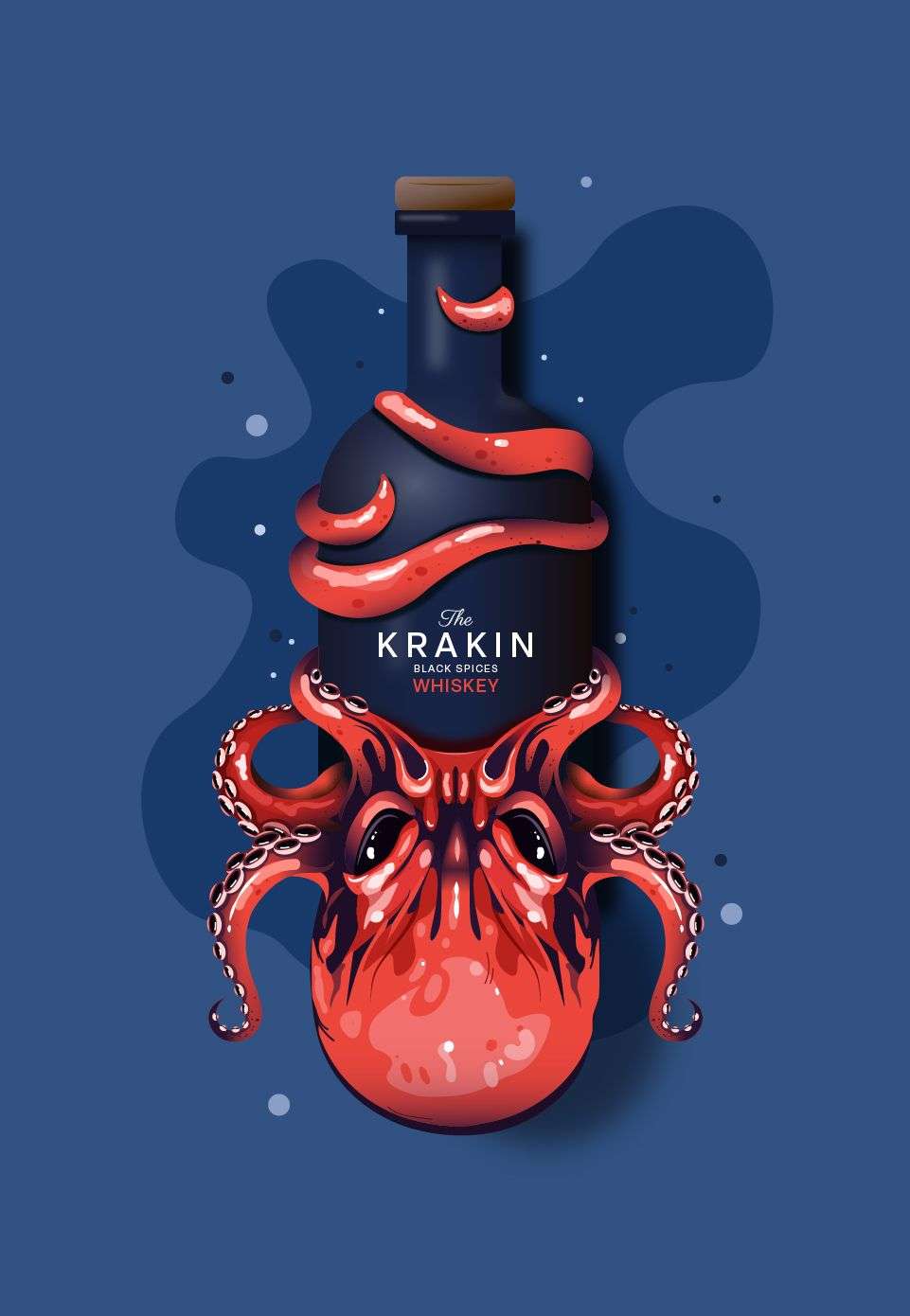 The Krakin bottle design